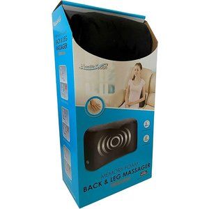 Health Touch Best Back Leg Massager - Black NIB So